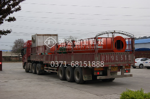 滿(mǎn)載出發(fā)，通達(dá)重工有機(jī)肥烘干機(jī)設(shè)備發(fā)貨忙